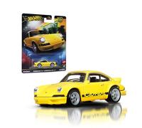 Hot Wheels Premium Porsche 911 Carrera RS, Car Culture Circuit Legends Vehículos para niños y niñas +3 años y fans y coleccionistas adultos, colección de vehículos Car Culture a escala 1:64, HRW07