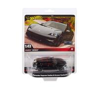 Hot Wheels Premium Porsche Taycan Turbo S Cross Turismo, Coche de juguete a escala 1:43 con neumáticos Real Riders y carrocería y chasis Metal, juguete de colección para adultos y fans, +5 años, HWT10