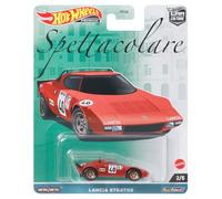 Hot Wheels Premium Spettacolare Lancia Stratos HKC49 Mattel - A partir de 4 años