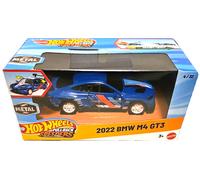 Hot Wheels Pull-Back Speeders 1:43 JKP98 BMW M4 GT3 2022 Azul 2026 Nuevo
