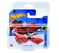 Hot Wheels Purrfect Speed (rojo) 3/5 Street Beasts 2022 - 88/250 (tarjeta corta) *** Viene en una funda protectora para coleccionistas de coche KLAS *** HCV36