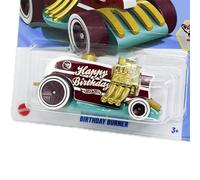 Hot Wheels - Quemador de cumpleaños, búsqueda del tesoro, celebration racers 5/10, 143/250, escala 1:64