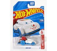Hot Wheels Quick Chat [Blanco] Mattel 3/5, 48/250, vehículo de juguete fundido a escala 1:64