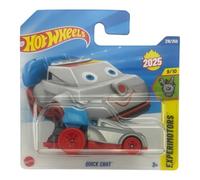 Hot Wheels Quick Chat [Teléfono plateado] Experimotores 9/10, nuevo para 2025! Vehículo fundido a escala 1:64