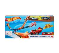 Hot Wheels Race Rally Juego De Desafío Voladizo Drop Down