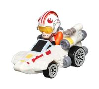 Hot Wheels Racer Verse Luke Skywalker modelo de coche de juguete para niños a partir de 3 años | Regalo para niños y coleccionistas, HKC07