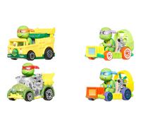 Hot Wheels Racerverse Conjunto de 4 Die Cars 1:64 Toy Cars de escala optimizados para conducir en pistas con personajes de cultura pop como condu