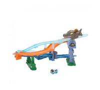 Hot Wheels RacerVerse - Pista Jurassic World Crash & Splash