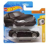 Hot Wheels - Range Rover Velar - HW Turbo 3/5 - GHD01 - Short Card - Land Rover - Negro - Mattel 2020