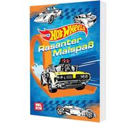 Hot Wheels: Rasanter Malspaß: 64 Ausmalbilder der beliebten Flitzer für unterwegs ab 4 Jahren