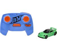 Hot Wheels RC Porsche 911 GT3 Radio Control Coche de Juguete teledirigido con Mando Escala 1:64, se Carga con USB, +5 años (HLT20)