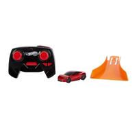 Hot Wheels RC Tesla Roadster radiocontrol Coche de Juguete teledirigido Recargable Escala 1:64 con Mando, +5 años (Mattel HJP78)