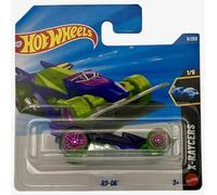 Hot Wheels - RD-06 - X-Racers 1/5 - JJH84 - Short Card - Vehículo de carreras futurista en color lila-verde - Modelo de fantasía - Mattel 2026-1:64