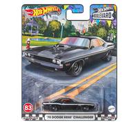 Hot Wheels Real Riders Dodge 1970 Carro 1:64 Fundición Premium
