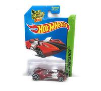 HOT WHEELS RED 2014 RELEASE TWIN MILL III WORKSHOP SERIES DIE-CAST