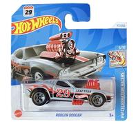 Hot Wheels - Rodger Dodger - HW Celebration Racers 5/10 - HRY99 - Short Card - Gris - Mattel 2024 - 1:64