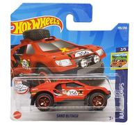 Hot Wheels - Sand Burner - Rally Champs 2/5 - HCX64 - Short Card - Ryu´s Rides - rojo - Mattel 2022
