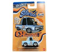 Hot Wheels Serie Plata Gulf 83 Chevy Silverado Toon 1:64 Diecast