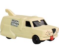Hot Wheels Serie Pop Culture - Modelo de Furgoneta scemo y más Tonto Mutt Cutts Van - Die Cast Escala 1:64 - Longitud 8 cm - HVJ35