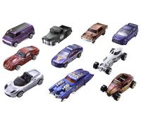 Hot Wheels Set of 10 1:64 Scale Toy Trucks and Cars for Kids and Collectors, Sty
