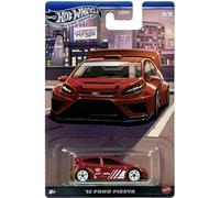Hot Wheels Silver Series '12 Ford Fiesta [rojo] Compact Kings 1/5, escala 1:64 vehículo de juguete fundido a presión