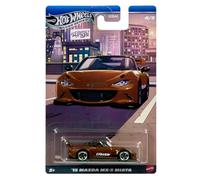 Hot Wheels Silver Series '15 Mazda MX-5 Miata [naranja] Compact Kings 4/5, vehículo de juguete fundido a escala 1:64