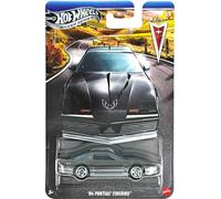 Hot Wheels Silver Series '84 Pontiac Firebird [Negro] Vehículo de juguete fundido a escala 1/5, 1:64