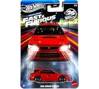Hot Wheels Silver Series Fast & Furious Dream Lineup - Subaru Impreza 1999 [rojo] Vehículo de juguete fundido a escala 1/5-1:64