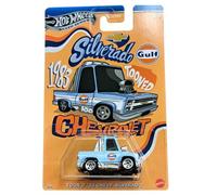 Hot Wheels Silver Series - Gulf Toon'd 83 Chevy Silverado/Toys
