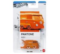 Hot Wheels Silver Series Pantone 021 Kool Kombi [Naranja] 4/6, escala 1:64 Vehículo de juguete fundido a presión