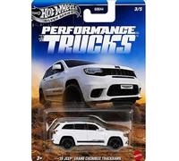 Hot Wheels Silver Series Performance Camión Jeep Grand Cherokee Trackhawk, vehículo fundido a presión, 3/5