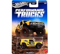 Hot Wheels Silver Series Performance Trucks Ford Bronco R [Amarillo] Vehículo de juguete fundido a escala 5/5-1:64