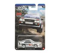 Hot Wheels Silver Series Rally Racers '87 Audi Quattro [plateado] Vehículo de juguete fundido a escala 1/5, 1:64