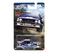 Hot Wheels Silver Series Rally Racers Ford Escort RS 2000 [azul] 3/5, escala 1:64, vehículo de juguete fundido a presión