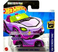 Hot Wheels Single Cars Monster High Ghoul Mobile HYW61