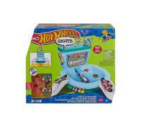Hot Wheels Skate Flush & Go Bowl, Set de Juego con Forma de Inodoro, Incluye 1 m