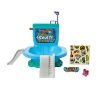 Hot Wheels Skate Flush & Go Bowl, Set de Juego con Forma de Inodoro, Incluye 1 m