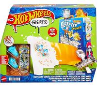 Hot Wheels Skate Tony Hawk Bol de Cereales Set de Juego con monopatín de Juguete con 1 par de Zapatillas para Dedos, +5 años (Mattel HTP09)
