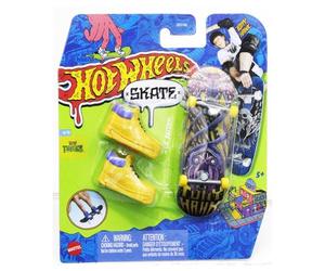 Hot Wheels Skate Tony Hawk HW Things 4/9 A Lil' Batty Skate Fingerboard Toy - HVJ77 | Edades 5+