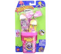Hot Wheels Skate Vehículo Juguete Pack de Borradores Borradores de Borradores Explosión de Burbujas para niños de 5 años o más