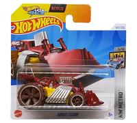 Hot Wheels - Speed Dozer - HW Metro 5/10 - HTF03 - Short Card - Netflix Let´s Race - Mattel 2024-1:64