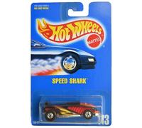 Hot Wheels Speed Shark, tarjeta azul [Negro] #113