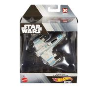 Hot Wheels Star Wars Starships Select New Republic E-Wing Fighter #30, vehículo fundido a presión premium a escala 1:50