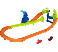 Hot Wheels Stunt Tracks Jump Circuit Speedway & 1 Toy Car T (Importación USA)