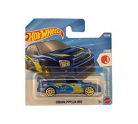 Hot Wheels - Subaru Impreza WRX - HW J-Imports 7/10 - JJK19 - Short Card - Azul claro - Coche deportivo de rally - Mattel 2026 176/250 - Modelo de licencia - 1:64
