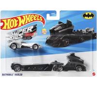 Hot Wheels Super Rigs Batimobile Hauler, vehículo fundido a escala 1:64