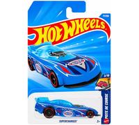 Hot Wheels - Supercharged - Drag Racers 2/10 - Short Card - Turquesa - Azul claro - Dragster - Mattel 2026 (77/250) - 1:64 - Modelo de licencia NHRA