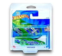 Hot Wheels - Supercharged - HW Celebration Racers 7/10 - HTB00 - Short Card - Earth Day - Verde - Mattel 2024 - 1:64