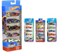 Hot Wheels Surtido Packs de 5 Vehículos - MATTEL