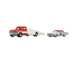 Hot Wheels Team Transport '61 Impala & '72 Rampa Truck #54 HKF40